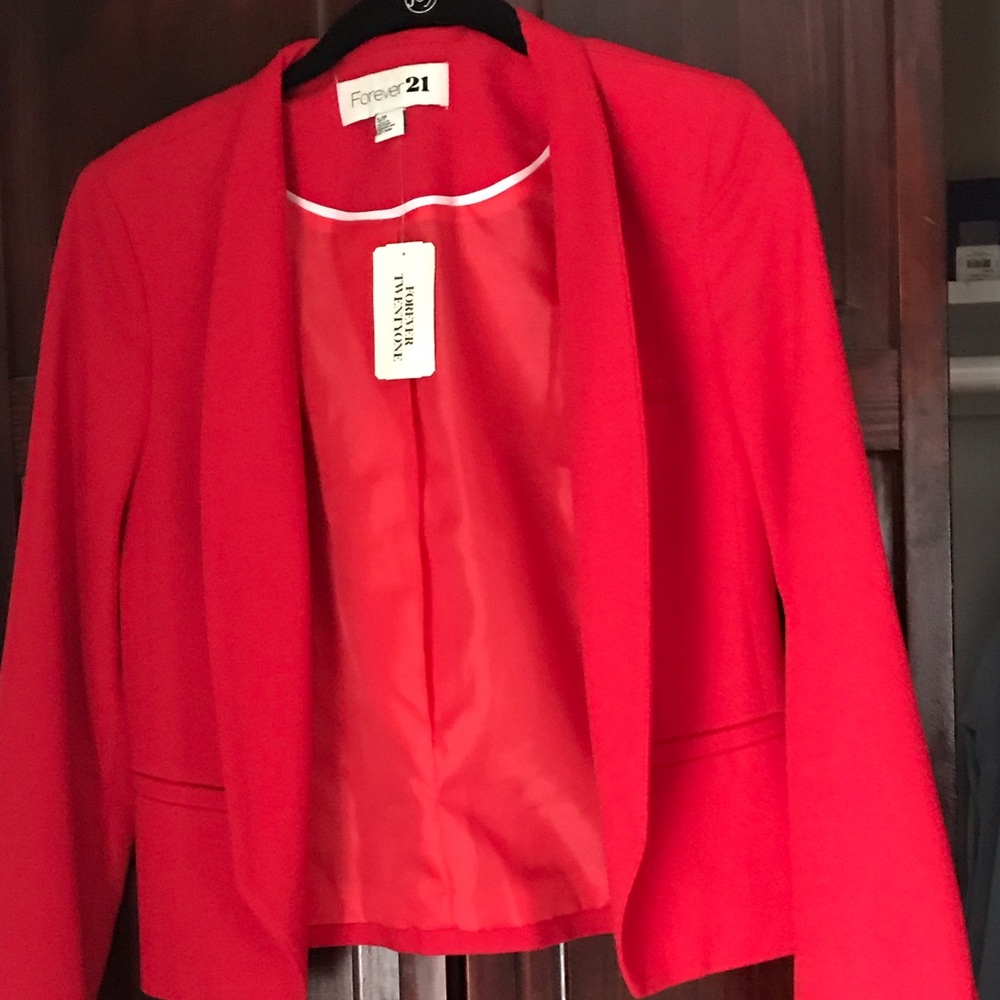 Red blazer - Picture 4 of 4